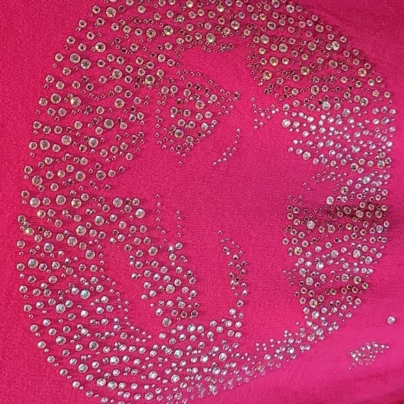 Quacker Factory | Pink Halloween Witch Top 3X - Picture 5 of 7